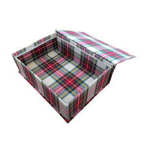 Scatola Portagioie a Forma di Libro Scozzese per Arredamento Soggiorno - Product Image 2