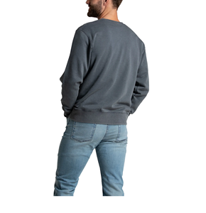 Solid Color Crew Neck Sweatshirts <b>For</b> <b>Men</b> Custom Design Premium Slim Fit <b>Men's</b> Solid Color Casual Sweatshirts - Product Image 3