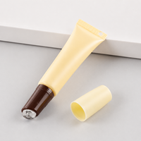 Tube de crème pour les yeux avec applicateur à bille roulante de 4,8 ml |   Tube de lotion corporelle en plastique à presser