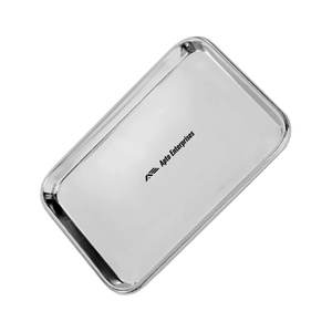 Bandeja de Instrumentos Manual de Acero Inoxidable Premium de 400 x 270 x 20 mm para Uso Médico, Quirúrgico y Dental, Autoclavable, 1 Año de Garantía - Product Image 3