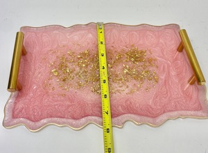 Plateau de service en résine économique, durable et décoratif pour la cuisine et la salle à manger, modèle artisanal personnalisable par M/S SHAAD HANDICRAFTS - Product Image 6