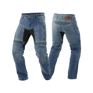 Jeans Casuales de Alta Calidad, Cómodos, Transpirables e Impermeables, Estilo Casual, Resistentes al Viento, Cintura Media, Talla Grande, Ligeros, de Lona de Algodón - Product Image 1