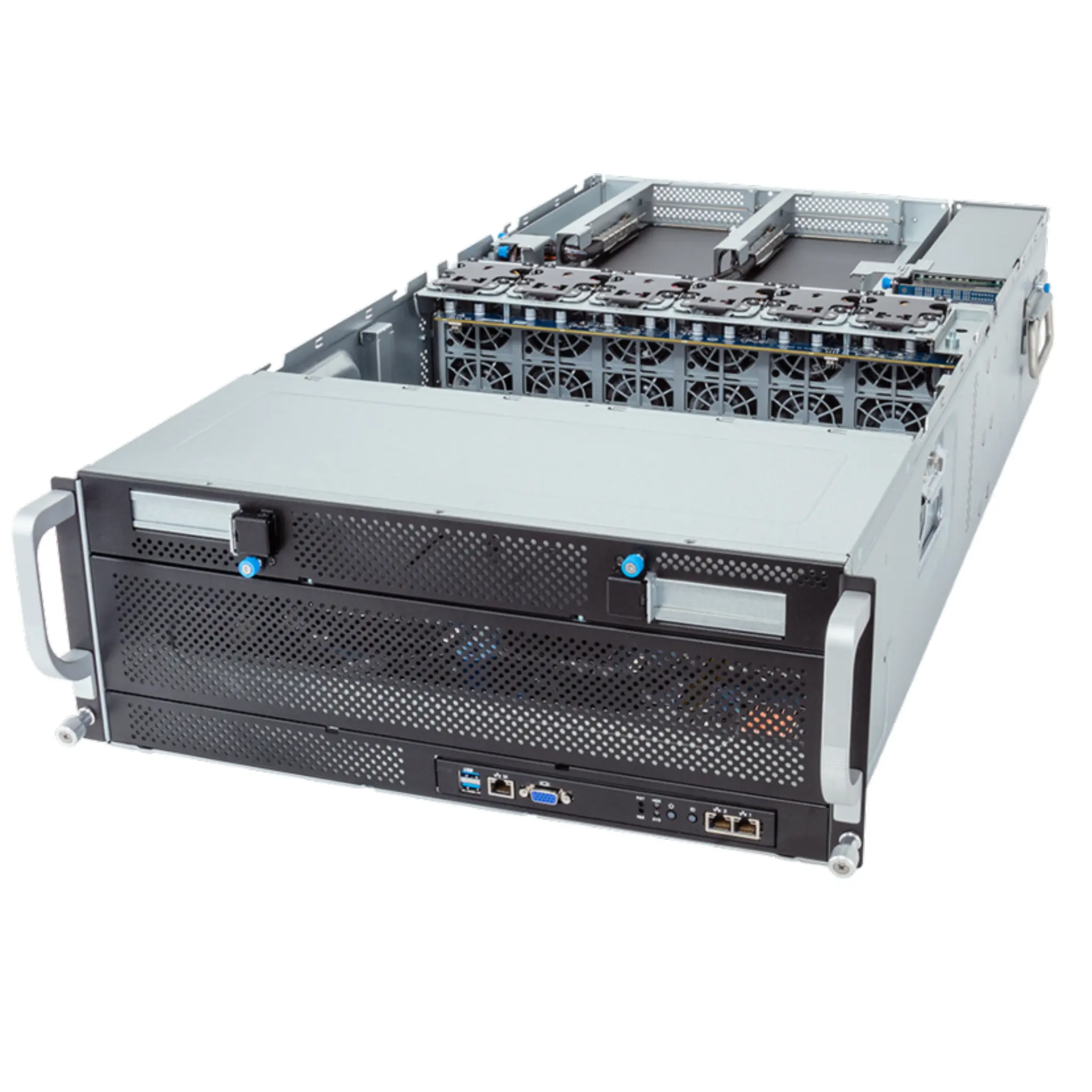 ยี่ห้อใหม่ G493-ZB0-AAP1 GPU Server GPU Server HPC/AI Gigabyte AMD EPYC 9004 Series โปรเซสเซอร์ DDR5 หน่วยความจํา LGA 6096 ซ็อกเก็ต