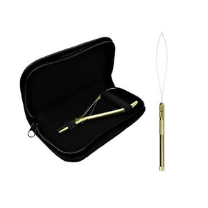 Kit de alicates de extensión de cabello de Material de queratina de alta calidad logotipo personalizado herramientas de acero inoxidable al por mayor - Product Image 1