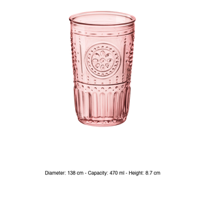 Vaso Enfriador Bormioli Rocco Candy Rosa Romantic 47 cl, Suministros para Restaurantes, Suministros para Bares, Venta al por Mayor - Product Image 3