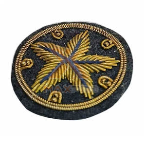 Insignias Bordadas a Mano de Nuevo Diseño Fabricadas en Pakistán, Insignias Bordadas a Mano con Color y Tamaño Personalizados - Product Image 6