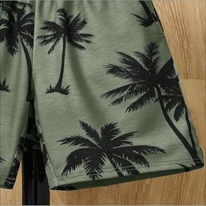 Men's Customized 100% Cotton Acid Wash T-Shirt & <b>Distressed</b> Raw Hem Shorts Set Two-Piece Breathable Streetwear for Summer - Product Image 4