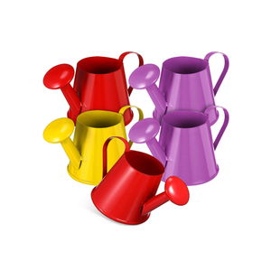 Arrosoir décoratif en métal galvanisé 3x1.6 pouces pour 2 meilleures couleurs pour une taille personnalisée et une utilisation à la maison et au jardin - Product Image 3