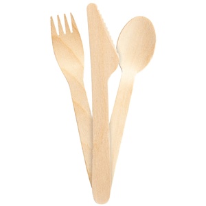 Cuillères en bois au design unique Décor de cuisine Couverts naturels pour restaurants et hôtels avec finition peinte - Product Image 4