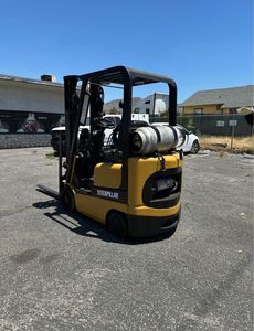 CHARIOT À FOURCHE À CONTREBALANCE POUR MOTEUR DIESEL CAT IC GP15N 16 TONNES UTILISÉ - Product Image 2