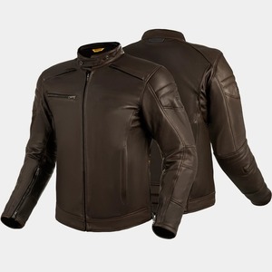 Blake Men Motorbike Riding Cowhide/Kangaroo Chaqueta de carreras de cuero de pista perforada/Chaqueta CE Nivel 2 Armaduras, todos los tamaños y colores - Product Image 3