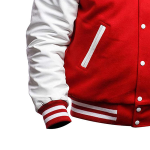 Letterman College veste de baseball pour hommes plaine 100% laine veste en gros nouveau Design Varsity veste respirante coupe-vent - Product Image 5