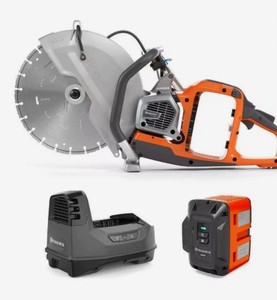 ชุดเครื่องตัดคอนกรีตไร้สาย Husqvarna K1 Pace (9705467-06) 94V 4.0Ah Li-ion พร้อมมอเตอร์ไร้แปรงถ่าน ขนาด 350 มม. (14 นิ้ว) รุ่นประหยัด - Product Image 3