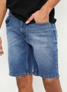 Pantalones cortos de mezclilla de alta calidad para hombre Stretch 100% algodón Bangladesh Fashion Smart Casual Street Vintage Style de Bangladesh - Product Image 2