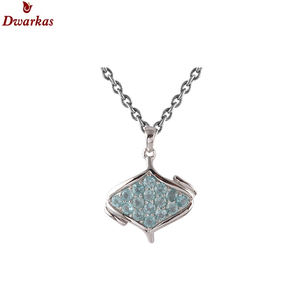 Top qualité élégant coloré 925 argent sterling tanzanite pierres précieuses pendentif collier bijoux pour dames et fille - Product Image 3