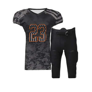 ชุดเครื่องแบบนักฟุตบอลอเมริกัน,ชุดเครื่องแบบนักฟุตบอลอเมริกันแบบสั่งตัด - Product Image 1