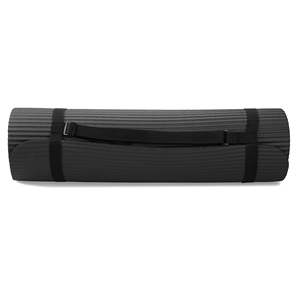 BalanceFrom 7-Piece Yoga Set Fitness Black Mat with Stretch <b>Strap</b> and <b>Knee</b> Pad Accessory and <b>Support</b> Tools - Product Image 6
