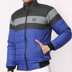 Vestes Bouffantes en Laine à Manches Longues pour Hommes Col Montant Hiver Prix de Gros à Vendre - Product Image 2