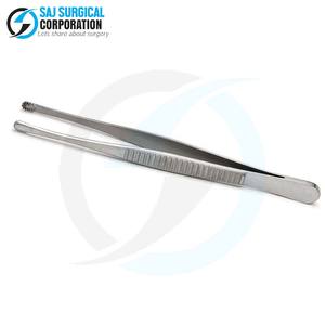 Micro pinzas rusas de acero inoxidable, versión de puntas en miniatura para oftalmología y cirugía plástica, manejo de tejidos delicados - Product Image 1