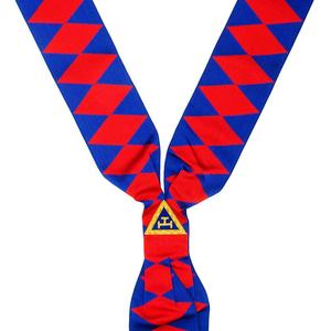 Ordre du moniteur secret degré ceinture couleur personnalisé maçonnique Regalia ceintures avec broderie faite à la main à vendre - Product Image 2