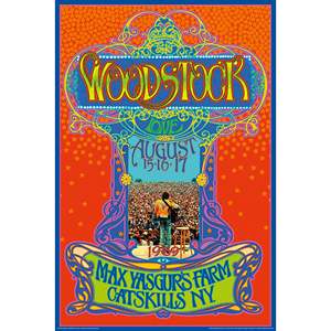 Póster de Woodstock de la granja de Max Yasgur para decoración de pared - Product Image 5