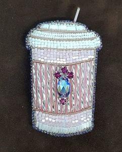 Pendentifs et breloques classiques de couleur crème faits à la main, perles carrées de 5,5x25x25 mm, fleurs en os sculptées pour la fabrication de bijoux - Product Image 5