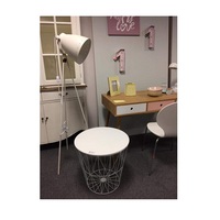 Lámpara de Pie LED Moderna de Esquina, con Trípode de Metal y Ratán, Color Beige, de Alta Calidad, Color Personalizable, Larga Duración, Ideal para Oficina, en Oferta