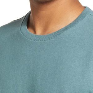 Camiseta de Jersey de Algodón y Poliéster de Tacto Suave, Venta al por Mayor, Logotipo Personalizado, Ropa de Marca Privada al por Mayor - Product Image 5