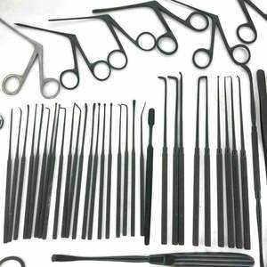 Juego de instrumentos de timpanoplastia reutilizables manuales de acero inoxidable de alta calidad para microcirugía de oído ENT SurgiRight - Product Image 4