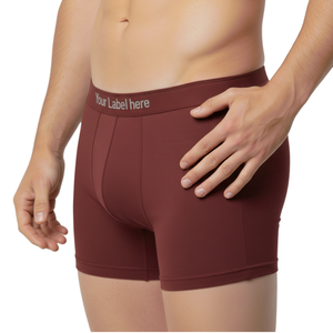 Nouveaux boxers pour hommes Micro Modal Fiber Soft Breathable Thin Section Sexy Four-Corner Briefs avec votre logo personnalisé et Desi - Product Image 1