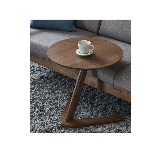 Table d'appoint en bois pour la maison Meubles de style américain moderne Table basse mobile Design