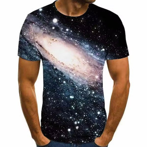 Venta al por mayor 2024 Camisetas para hombres Gráficos personalizados Manga corta Poliéster Cuello redondo Algodón suave Sensación Plain Blanks para sublimación - Product Image 1