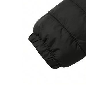 Venta caliente de encargo de los hombres a prueba de viento de lona Casual con capucha de invierno al aire libre chaqueta acolchada de gran tamaño - Product Image 5