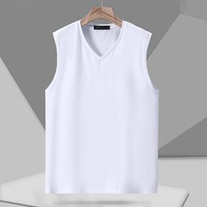 Fitness hommes débardeurs entraînement Gym entraînement Muscle sans manches musculation coton été léger vêtements de sport - Product Image 3