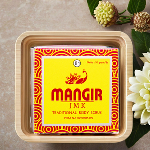 Exfoliante Corporal Tradicional Javanés JMK Mangir, Cúrcuma, Vetiver, Flores Secas, Ingredientes Naturales, Para Todo Tipo de Piel - Product Image 5