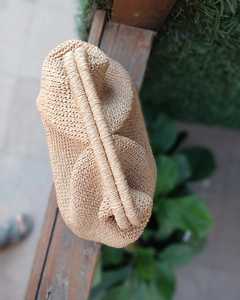 Bolso de paja hecho a mano para verano, bolso de mano de ganchillo, bolso de playa personalizado, bolso de mano de rafia, bolso de mimbre, monedero con forro de tendencia - Product Image 2