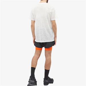 Vente directe d'usine, t-shirts pour hommes, service OEM, t-shirts décontractés à manches courtes en polyester/coton, respirants et à séchage rapide, personnalisables - Product Image 4