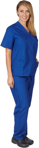 Eco Friendly Medical <b>Scrub</b> Uniforms <b>Sets</b> Doctors Nurses Hospital <b>Scrubs</b> Cotton Jogger Unisex Plus Size Custom Wholesale 2025 - Product Image 3
