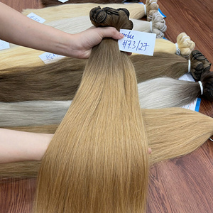 Vietnam 100% extensions de cheveux humains à trame droite naturelle paquet de cheveux bruts de haute qualité prix de gros d'usine couleurs en vrac - Product Image 6