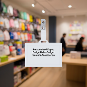 Porta Badge Personalizzato in Kapok, Accessori Personalizzati - Product Image 3