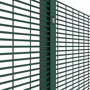 Pannello <span class=keywords><strong>per</strong></span> Recinzione di Alta Sicurezza in PVC Resistente con Vista Libera, <span class=keywords><strong>Rete</strong></span> Anti-Arrampicata 358 con Filo Spinato, Design Moderno con Pali in Acciaio al Carbonio - Product Image 6