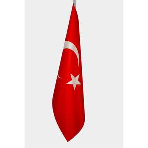 Poleless Aluminum Car & Hand <b>Flag</b> with Custom Logo-Digital Printing Plastic Banners Material Official Trkiye <b>Flag</b> - Product Image 2