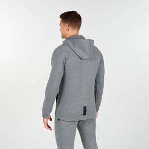 Men <b>Full</b> <b>Zip</b> <b>Hoodie</b> with Side Pocket Designer <b>Hoodie</b> for Active Work - Product Image 2