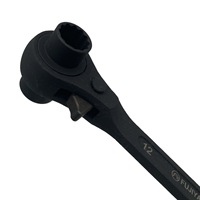 Llave de Trinquete para Andamios de Grado Industrial Fabricada en Taiwán por FUJIYA, 75N-M Torque Máximo, Modelo de Acero Aleado 6140 CR-V