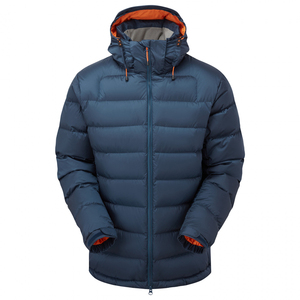 Winter Men's Puffer Jacket Canvas Thickening High Street Style Quick Dry Breathable Stand Collar Front Logo <b>for</b> Hiking - Product Image 1