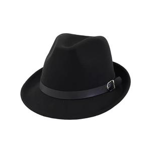 Nouvelle mode classique couleur unie feutre large bord Fedora chapeau femmes hommes Western Cowboy Cowgirl Gorras Jazz casquettes - Product Image 3