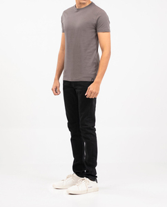 Personalizado-OEM-service Tallas grandes Venta al por mayor 100% Algodón puro Color sólido Impresión personalizada Logo camiseta para hombres - Product Image 2