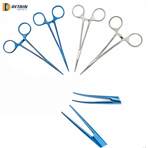 Pince anti-moustique hémostatique 14cm 16cm pince anti-moustique chirurgicale droite incurvée pince anti-moustique Kit Instrument médical - Product Image 2