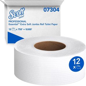 กระดาษชำระสกอตต์ โปรเฟสชั่นแนล จัมโบ้โรล 750 ฟุต 12 ม้วน/กล่อง (07304) - Product Image 4