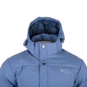 Chaqueta de plumón de nailon con revestimiento informal Lanix (-10 °C) con capucha y cierre de cremallera, impermeable, con estampado de logotipo personalizado - Product Image 4